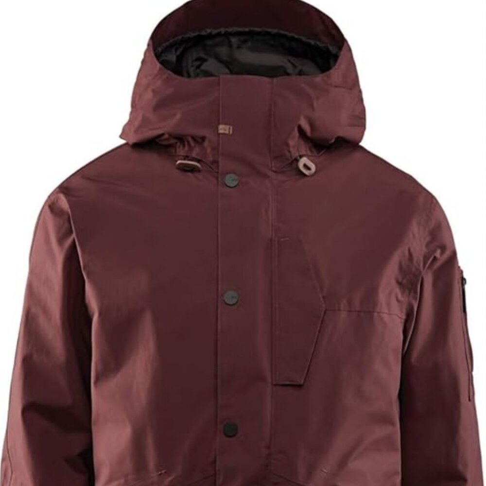 Thirtytwo Lodger Snowboard Jacket Burgundy Mens M